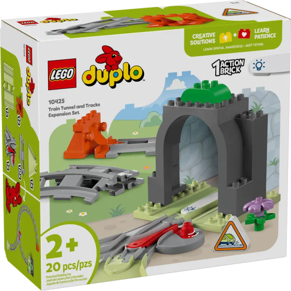Lego 10425 Pack di espansione tunnel e binari ferroviari