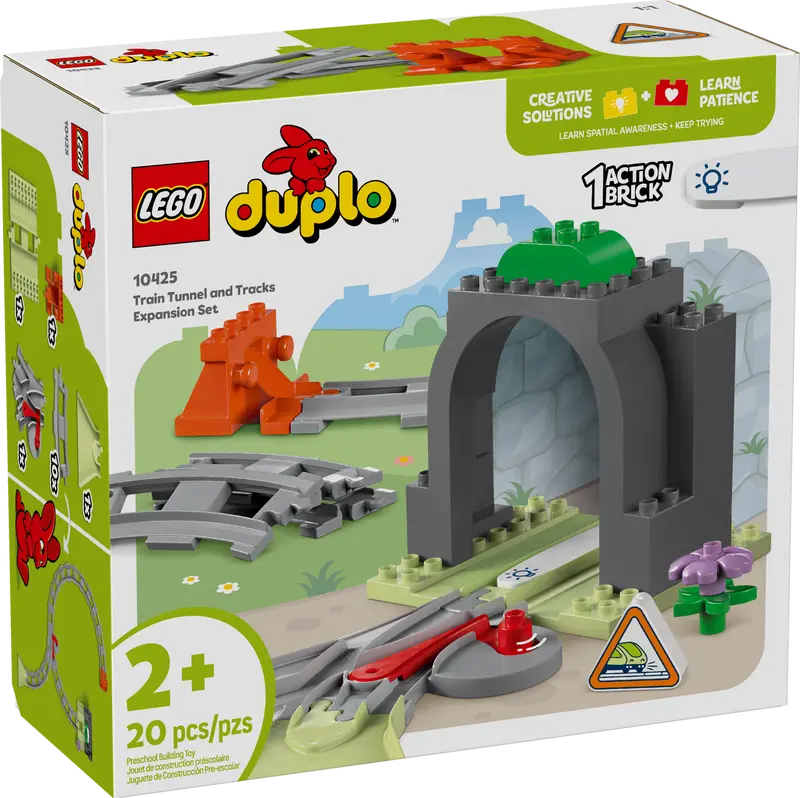 Lego 10425 Pack di espansione tunnel e binari ferroviari