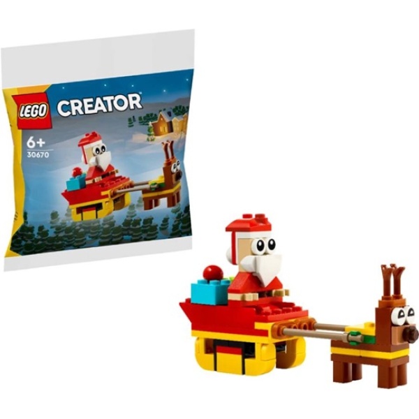 Lego 30670 Avventura sulla slitta di Babbo Natale