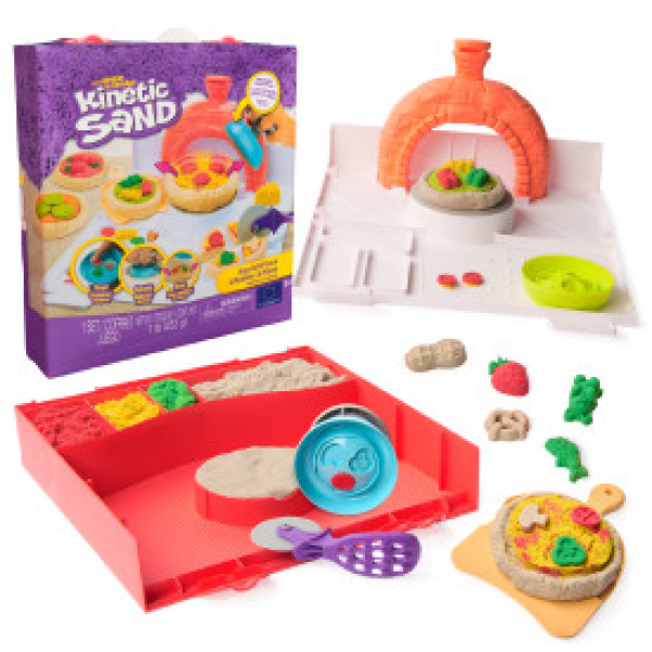 KINETIC SAND Squish Pizza