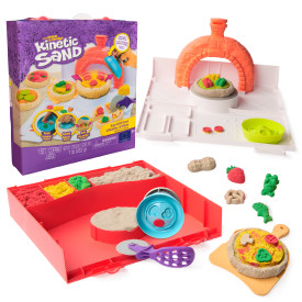 KINETIC SAND Squish Pizza