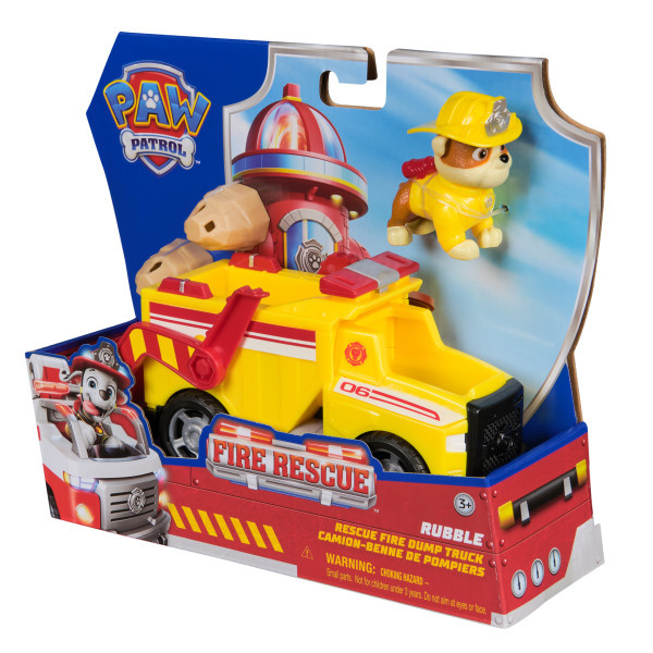 PAW PATROL Veicolo Tematizzato Fire Rescue - Rubble