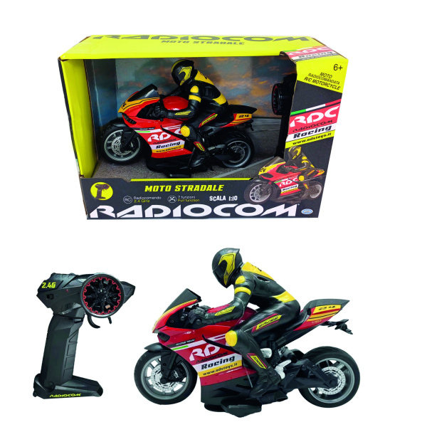 Moto Stradale R/C scala 1/10