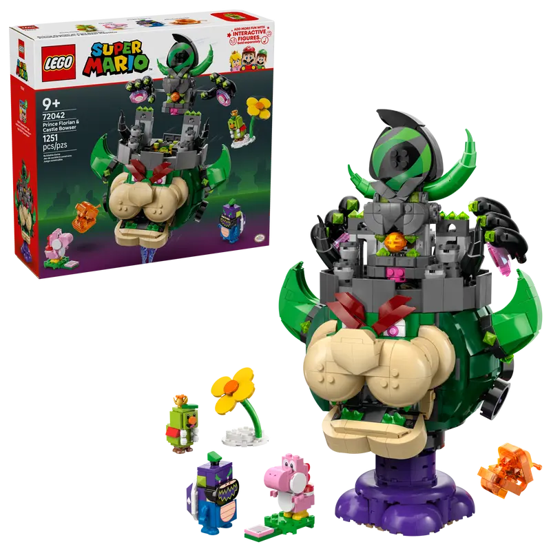Lego 72042 Principe Florian e Bowser castello