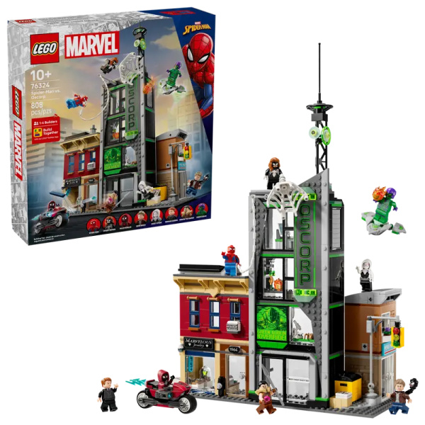 Lego 76324 Spider-Man contro Oscorp