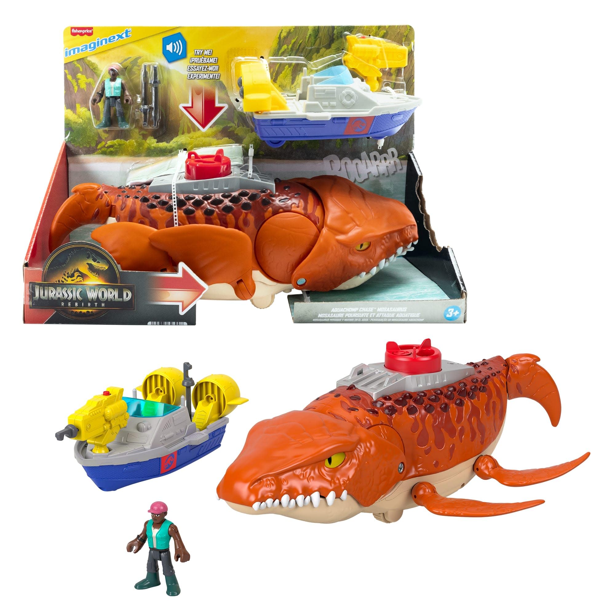 Jurassic World Rebirth - IMAGINEXT - Mosasaurus - JFR23