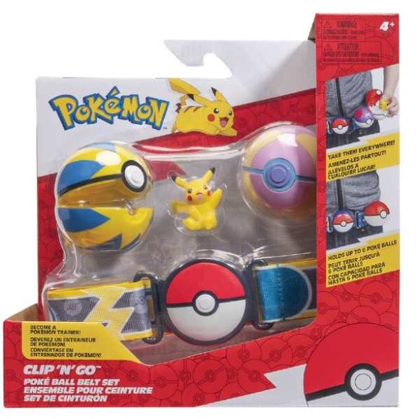 Pokemon clip'n'go cintura set - Pikachu