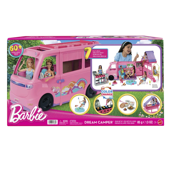 Barbie Camper Dei Sogni con Tenda - HRJ78