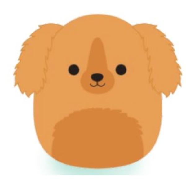 Squishmallows Peluche cm20 - Finley Il Setter Irlandese