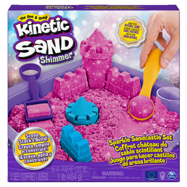 Kinetic sand castello di sabbia