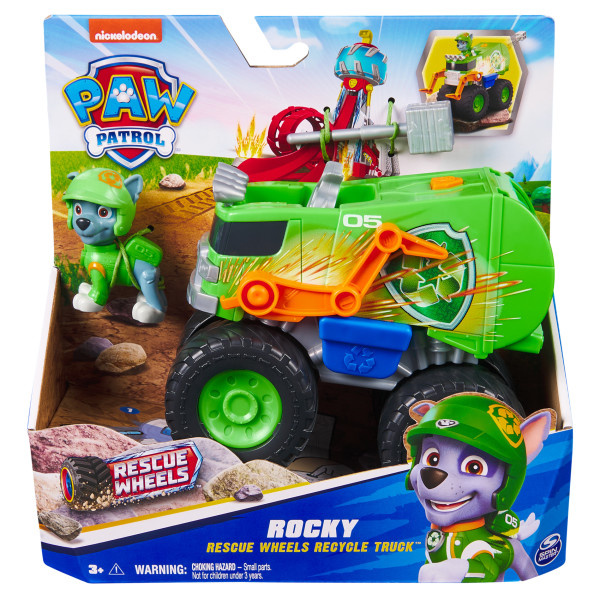 PAW PATROL Veicolo Tematizzato Rescue Wheels - Rocky