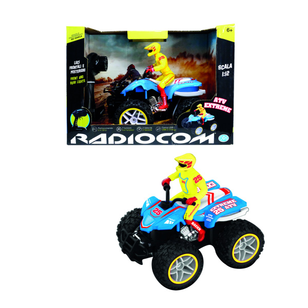 ATV EXTREME QUAD R/C scala 1/12