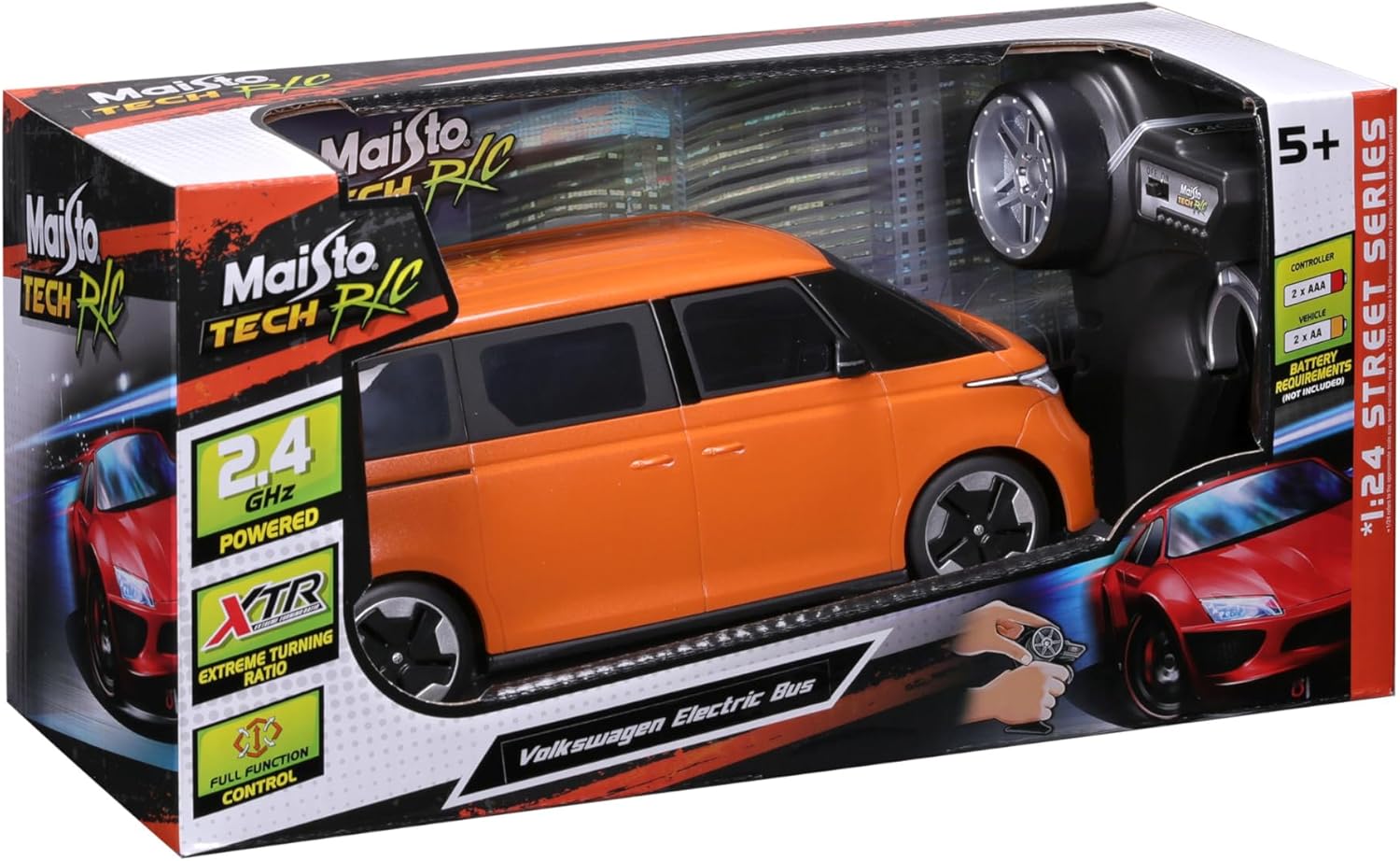 Maisto Tech R/C - Volkswagen Electric Bus - scala 1/24
