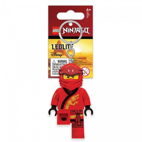 Portachiavi LED Ninjago Rosso