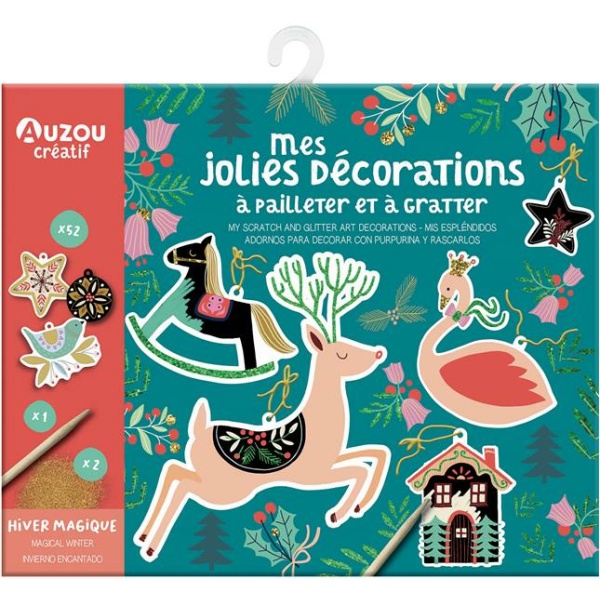 Scratch Art - Decorazioni Natale
