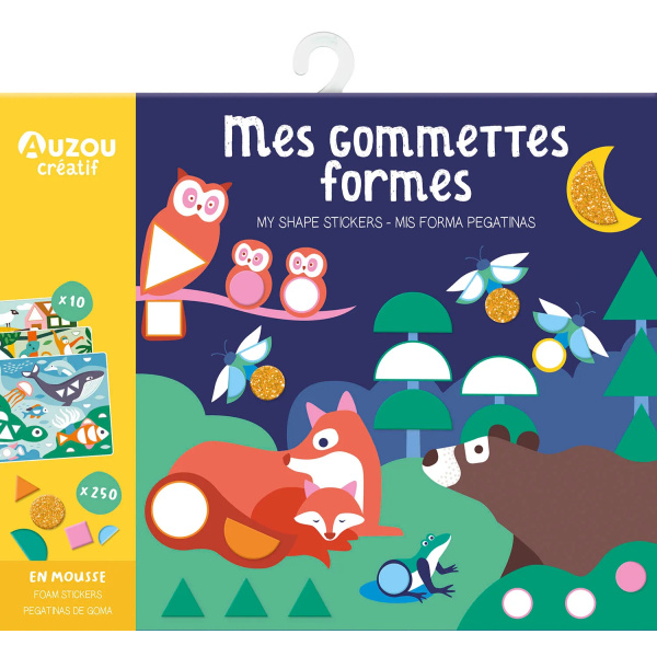 Adesivi gommosi forme