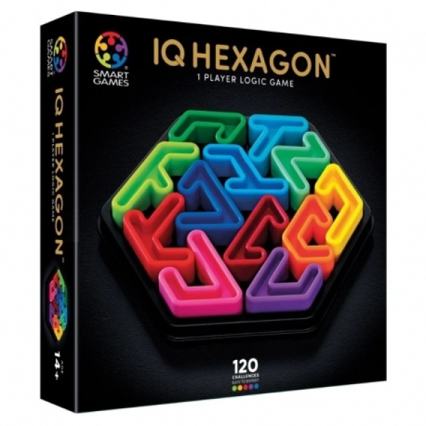 IQ DELUXE HEXAGON solitario rompicapo