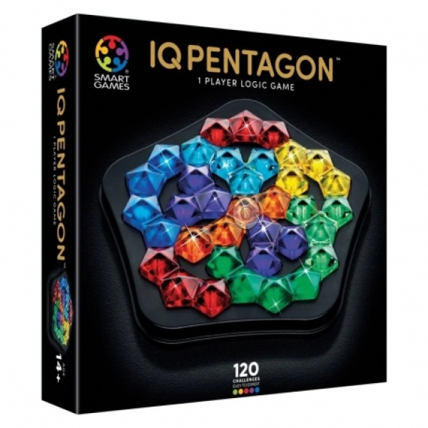 IQ DELUXE PENTAGON solitario rompicapo