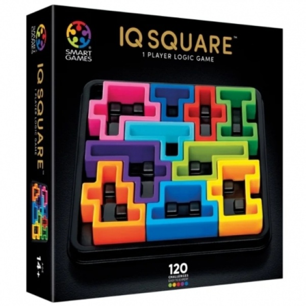 IQ DELUXE SQUARE solitario rompicapo