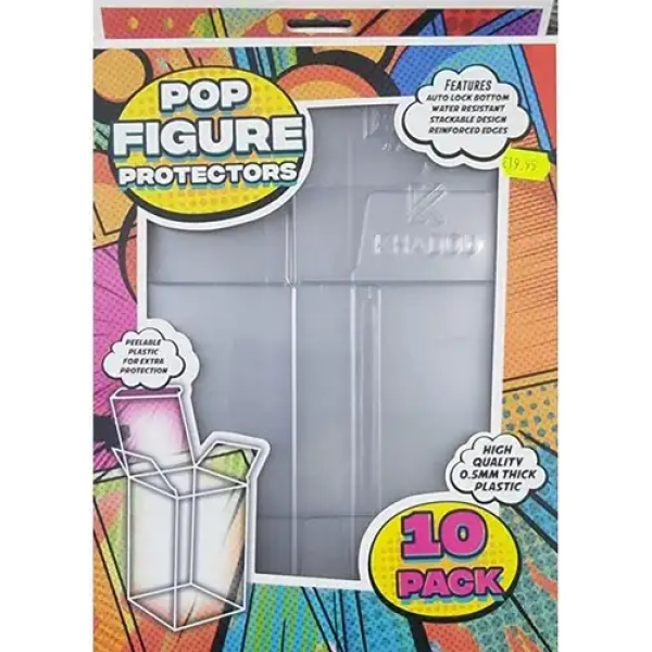 Funko Pop! Figure Protectors 10 PACK - 21,5X30
