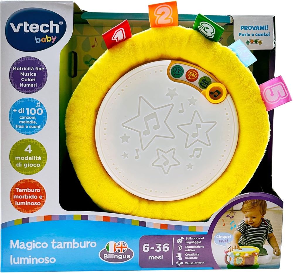 Magico Tamburo Luminoso 6m+