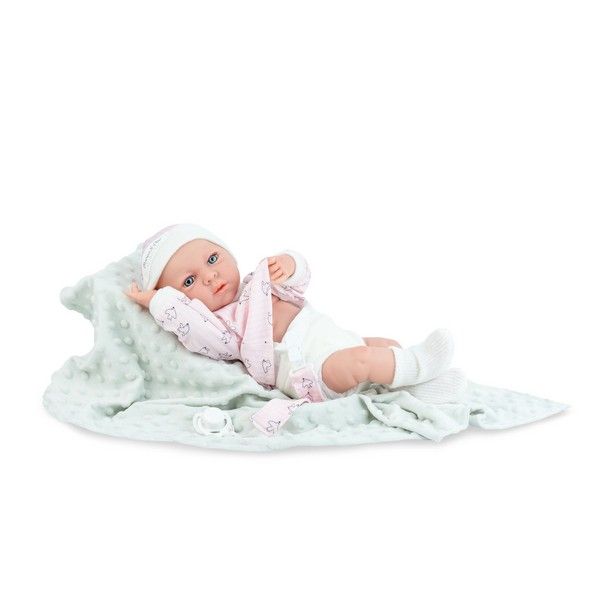 REBORN - Bambola Marina & Pau – Mini Baby Bubble cm38