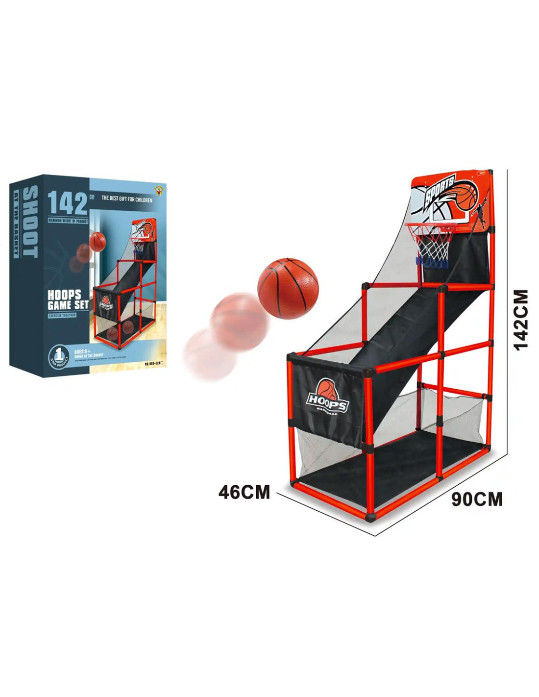 Basket Sfida Canestro 142cm