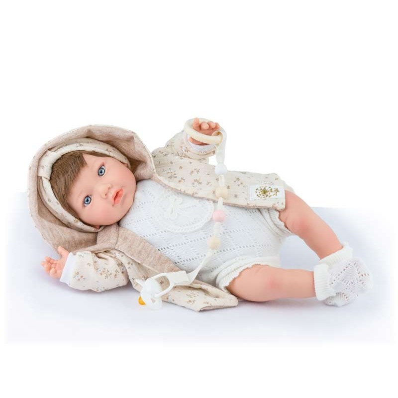 REBORN - Bambola Marina & Pau – Alina Mousseline 45 cm