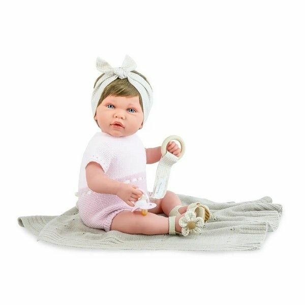 REBORN - Bambola Marina & Pau – Ane Vichy Flower 45 cm