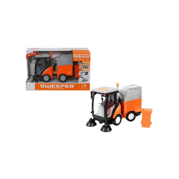 Spazzatrice Stradale Luci e Suoni scala 1/16