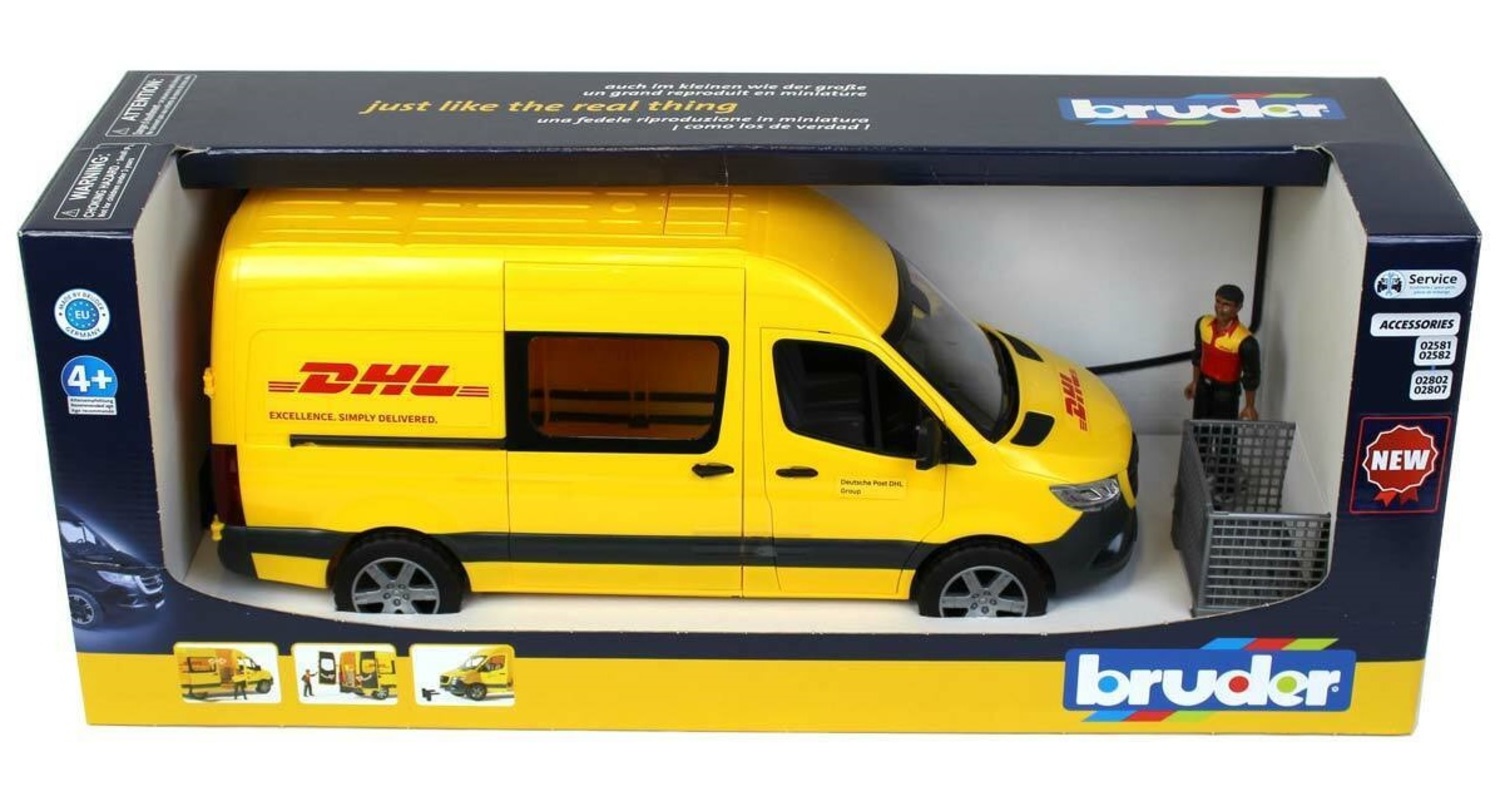 Mercedes Benz Sprinter DHL e personaggio 02671