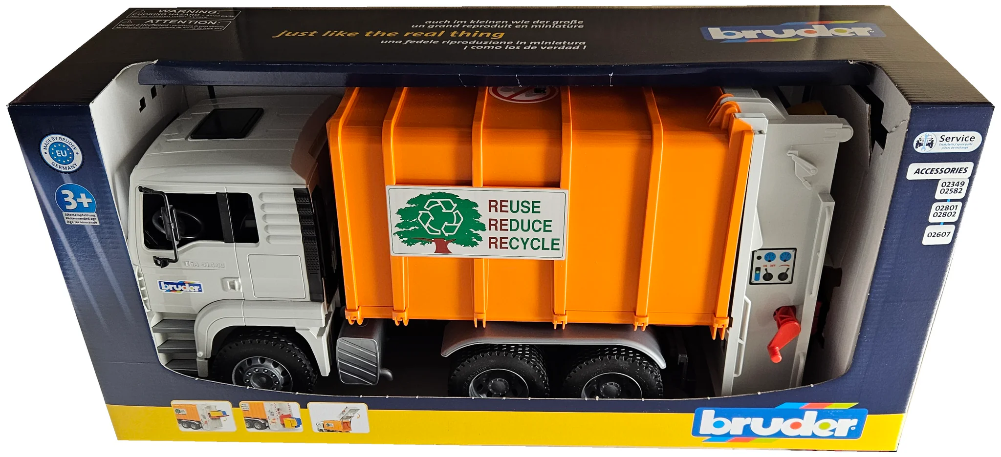 Camion MAN TGA Raccolta Rifiuti 02772