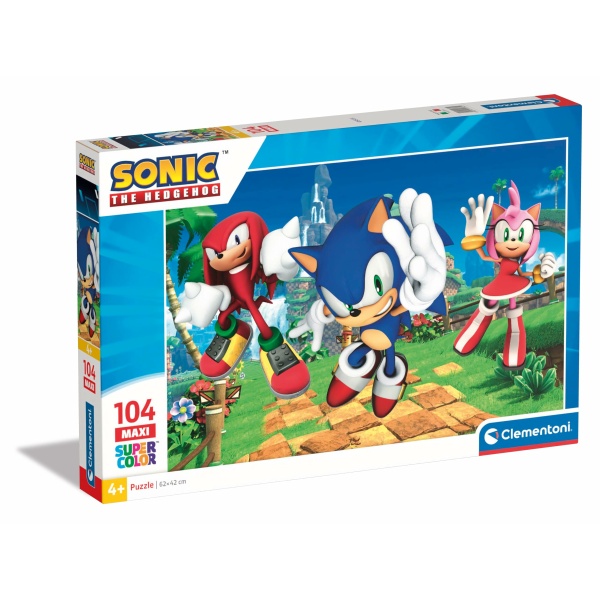 Puzzle 104 pezzi Maxi - Sonic 25764