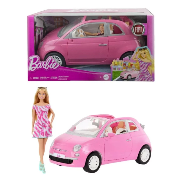 Barbie e la sua 500 Rosa - HRG59