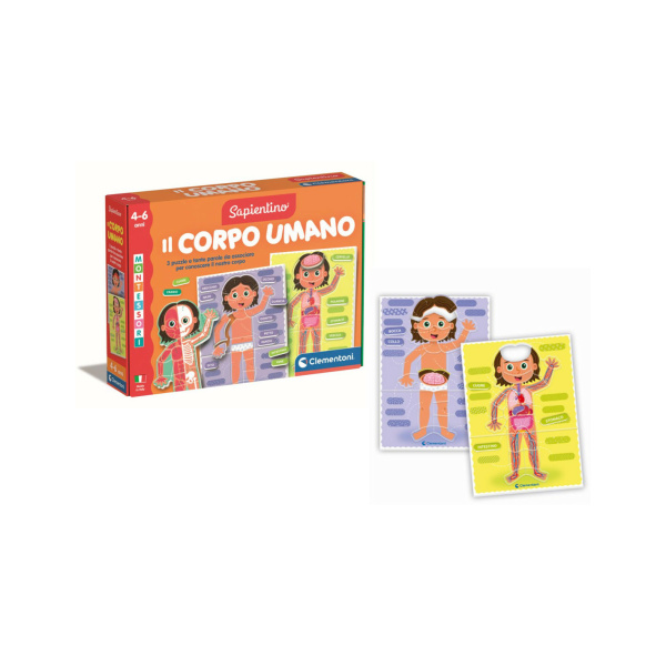 Sapientino Montessori Il Corpo Umano 16876