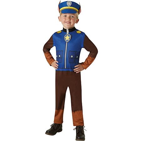 Costume - Paw Patrol - Chase - Tg. 3/4 anni