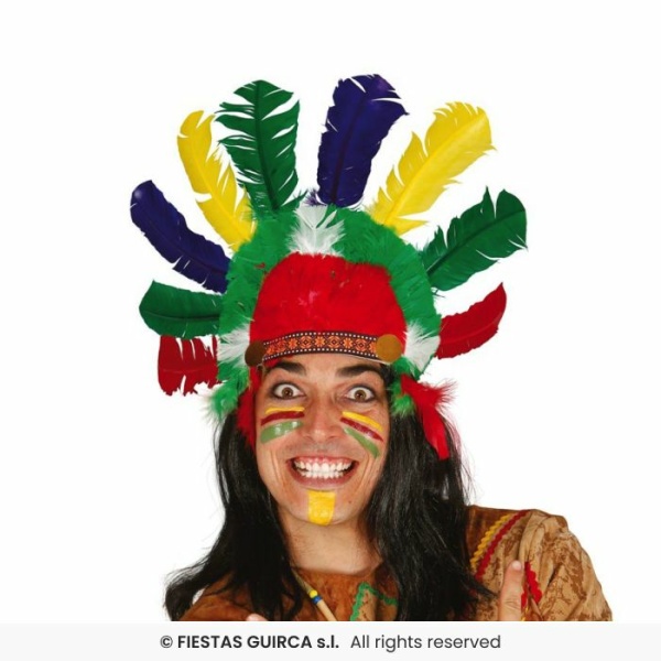 Diadema Indiano Copricapo