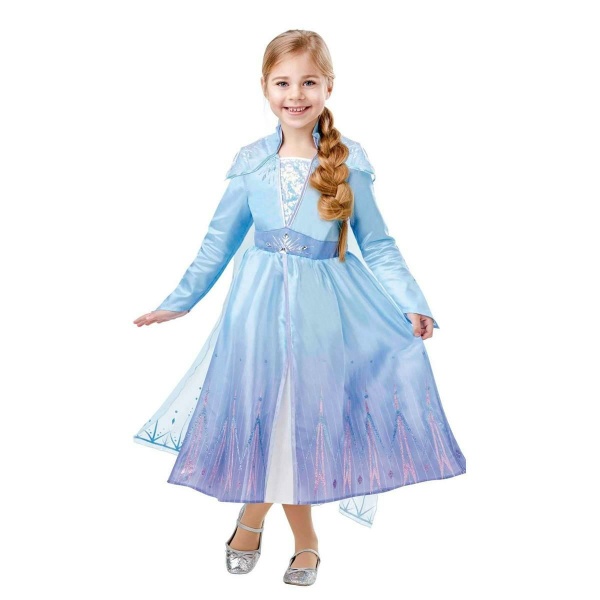Costume - Frozen II - Elsa Deluxe - Tg. 3/4 anni