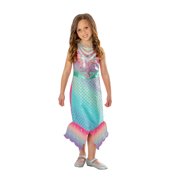 Costume - Barbie Sirena Deluxe - Tg. 5/6 anni - XS