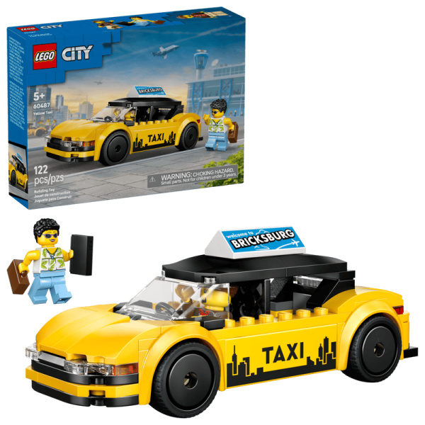 Lego 60487 Taxi giallo