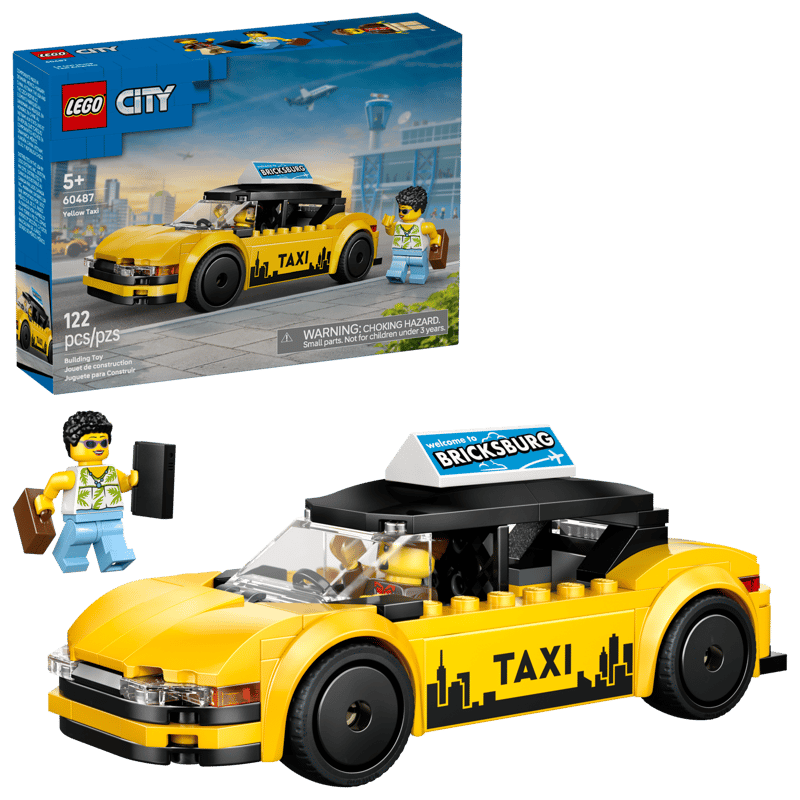 Lego 60487 Taxi giallo