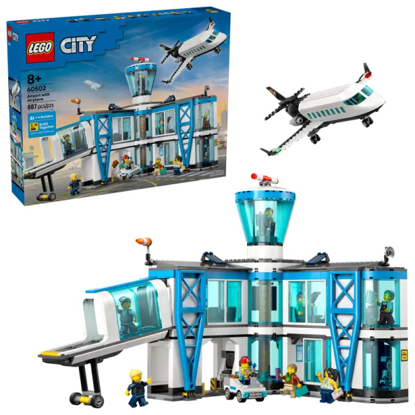 Lego 60502 Aeroporto con aereo