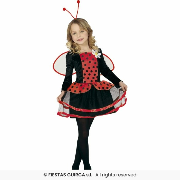 Costume - Coccinella - Tg. 3/4 anni