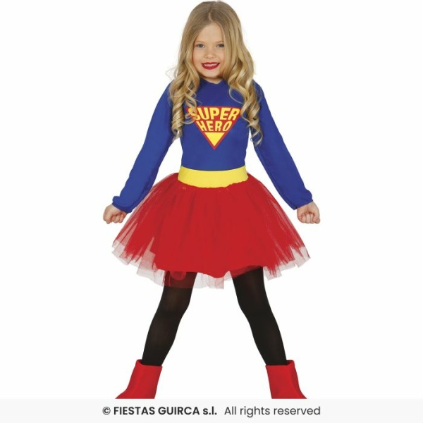 Costume - Superhero Girl - Tg. 7/9 anni