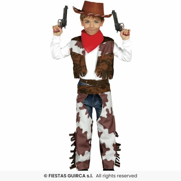 Costume - Cow-Boy - Tg. 3/4 anni