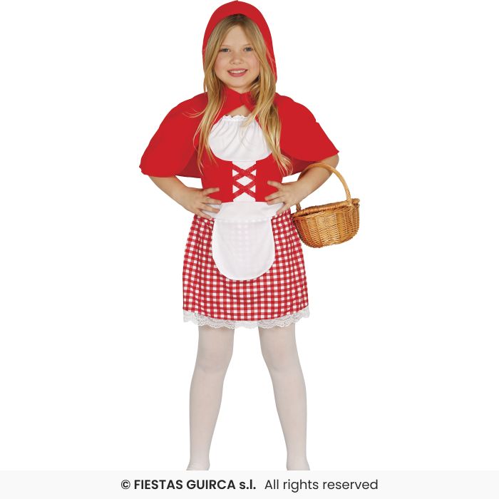 Costume - Cappuccetto Rosso - Tg. 7/9 anni