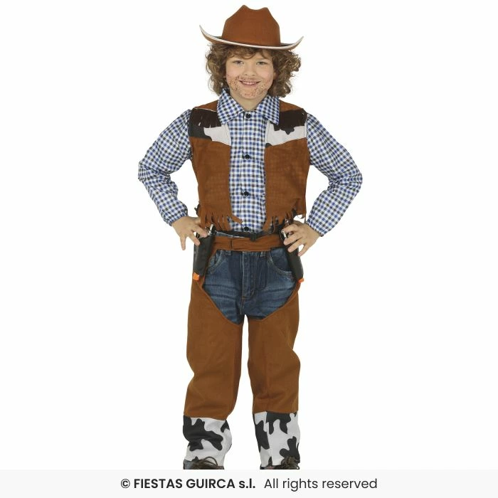 Costume - Cow-Boy - Tg. 3/4 anni