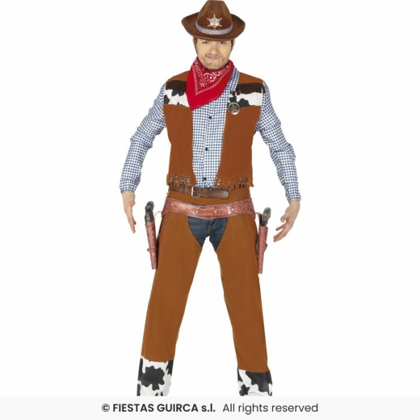 Costume - Cow-Boy - Adulto - Tg. 52/54