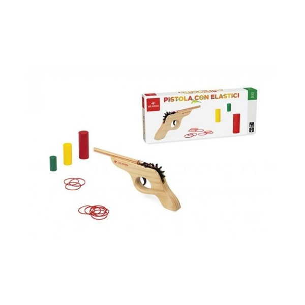 Pistola con elastici