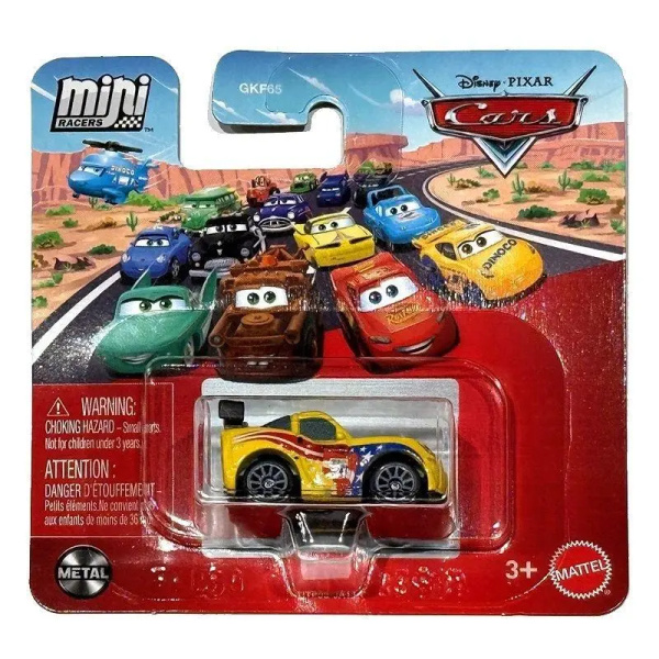 Cars - Mini Racers - Jeff Gorvette - Asst. GKF65 - HTP95